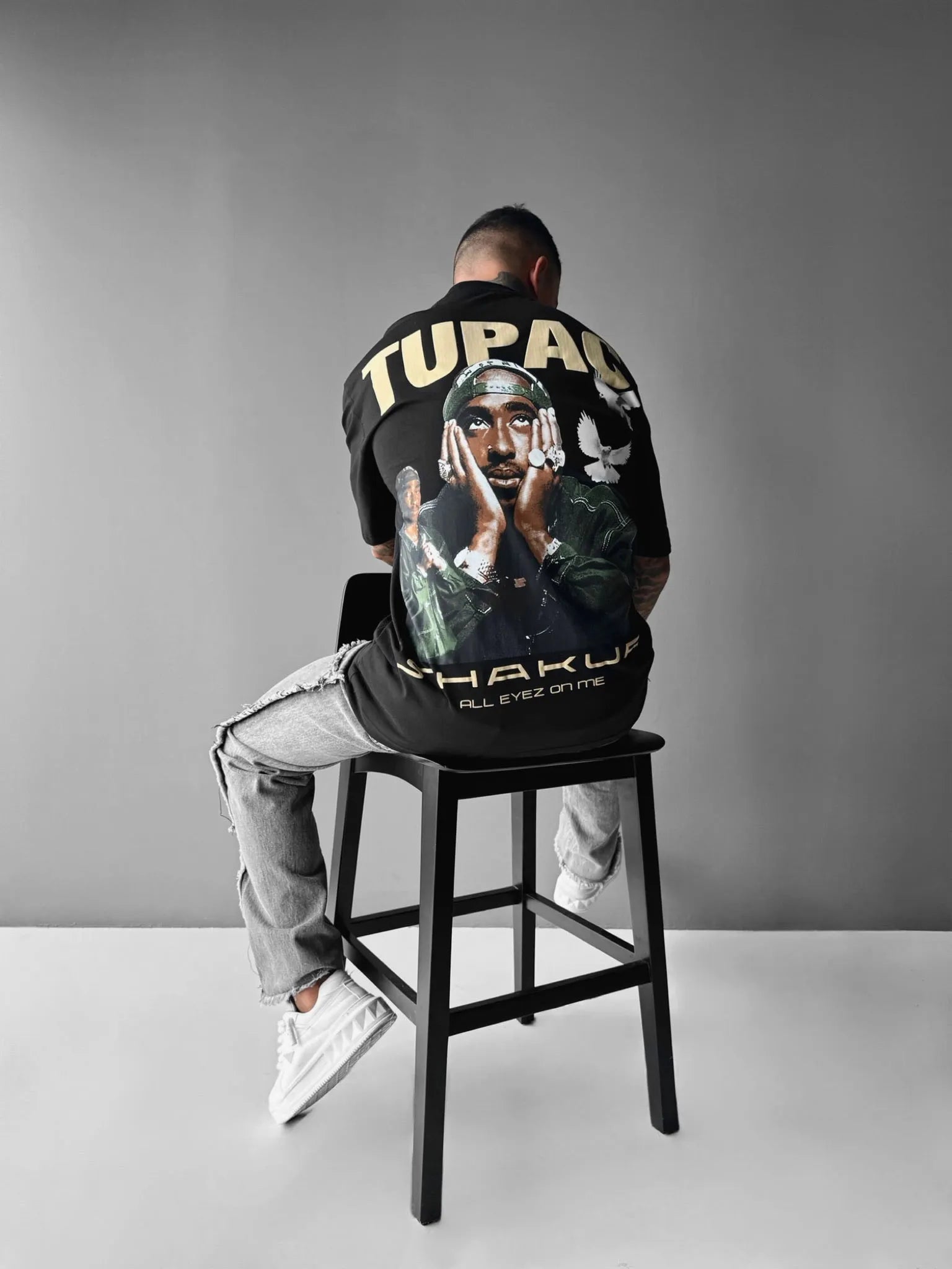 Unisex West Coast Legend Print Short-Sleeve T-Shirt