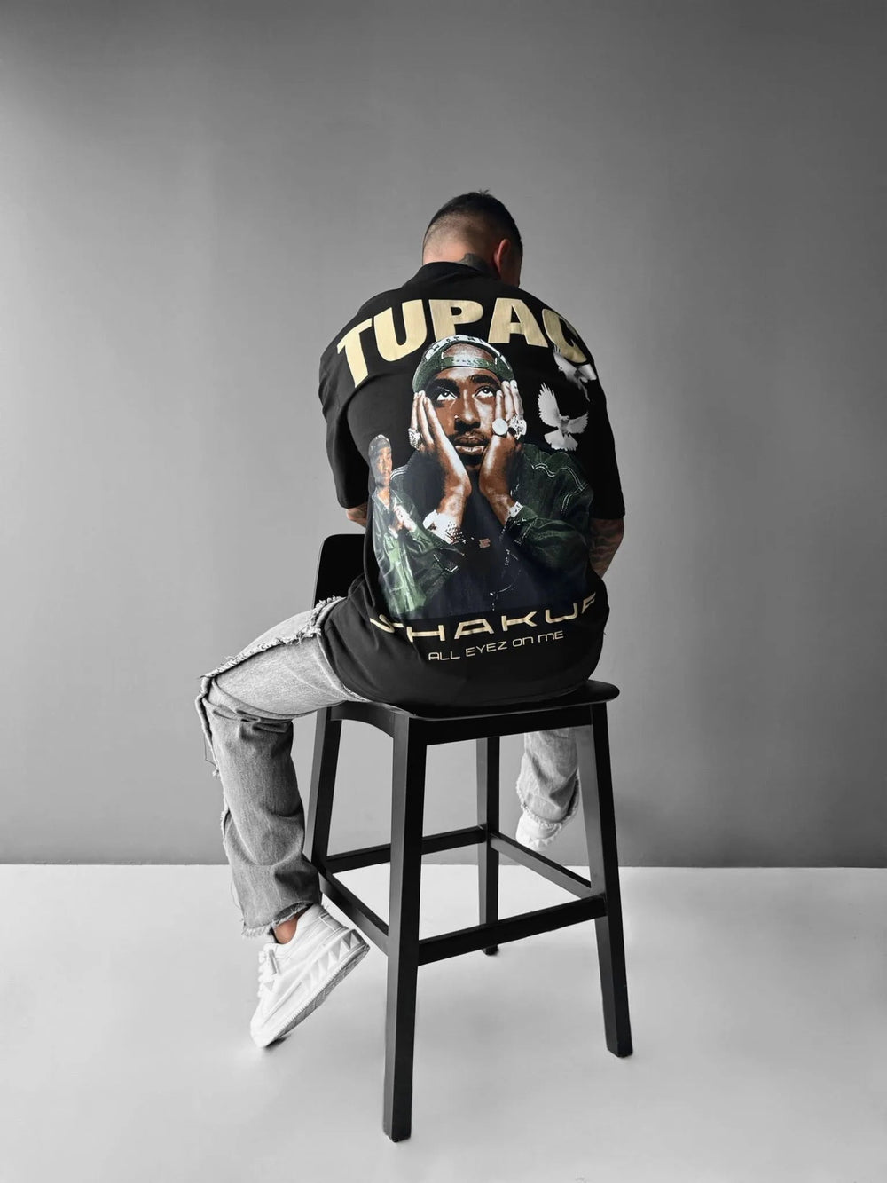 Unisex West Coast Legend Print Short-Sleeve T-Shirt