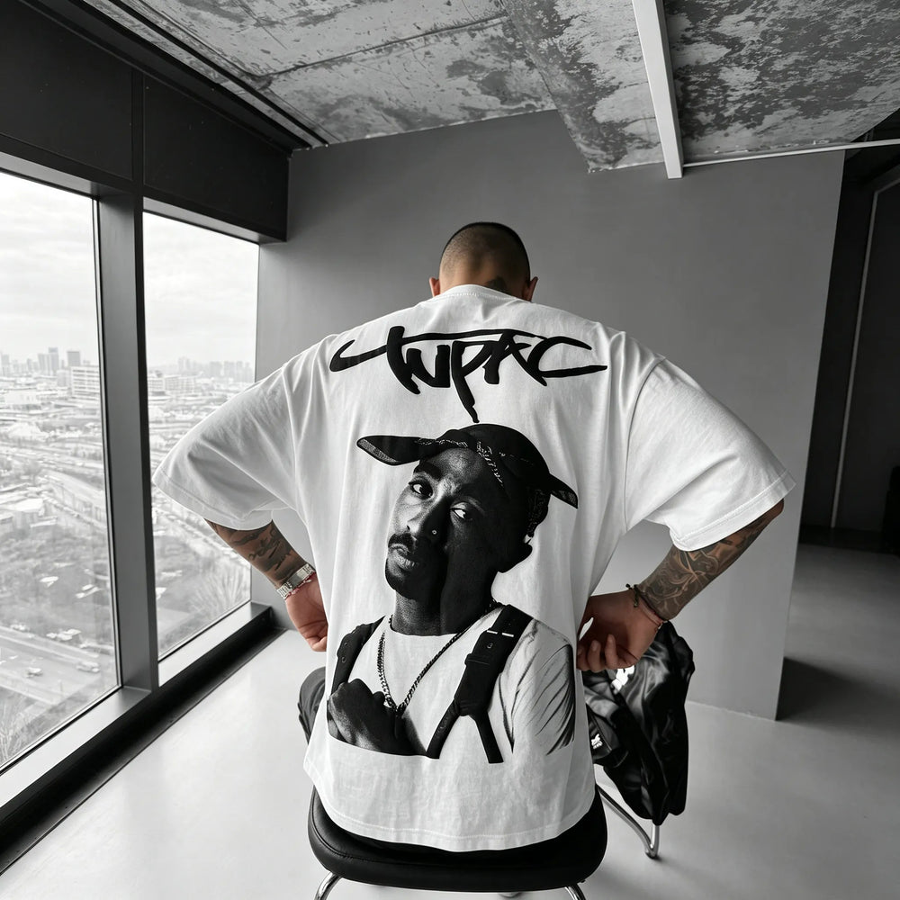 Unisex West Coast Legend Print Short-Sleeve T-Shirt