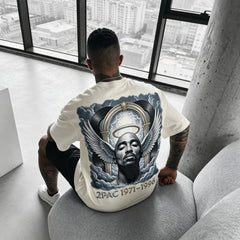 Unisex West Coast Legend Print Short-Sleeve T-Shirt