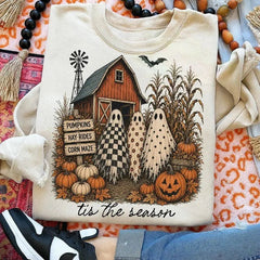 Tis The Season Ghost Trio Sweatshirt