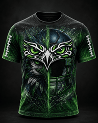 Men's Fashion Seattle Football Fan T-Shirt