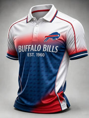 Men's Football Short-Sleeve Polo Shirt
