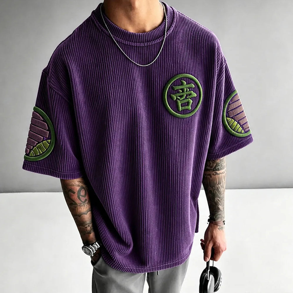 Unisex Anime-Style Retro Oversized T-Shirt