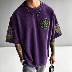Unisex Anime-Style Retro Oversized T-Shirt