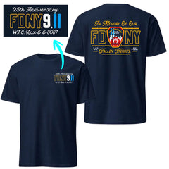 FDNY 9.11 Fallen Heroes Memorial Tee