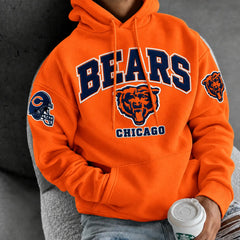 Rugby-print Hoodie