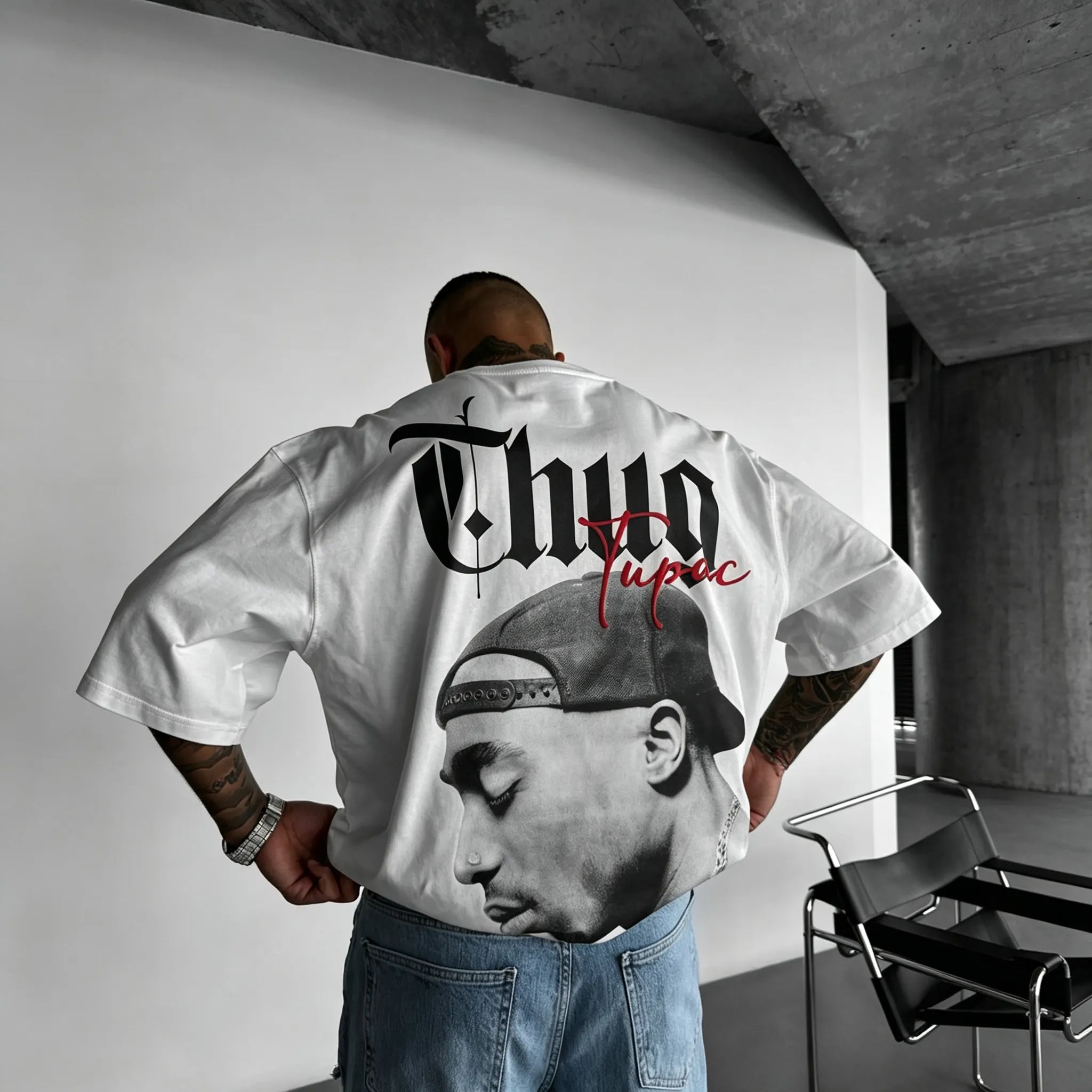 Unisex West Coast Legend Print Short-Sleeve T-Shirt
