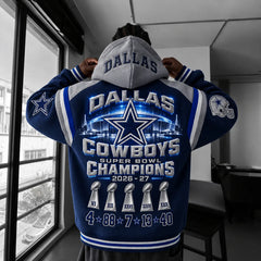 Rugby-print Hoodie