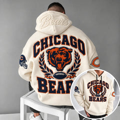 Rugby-print Hoodie