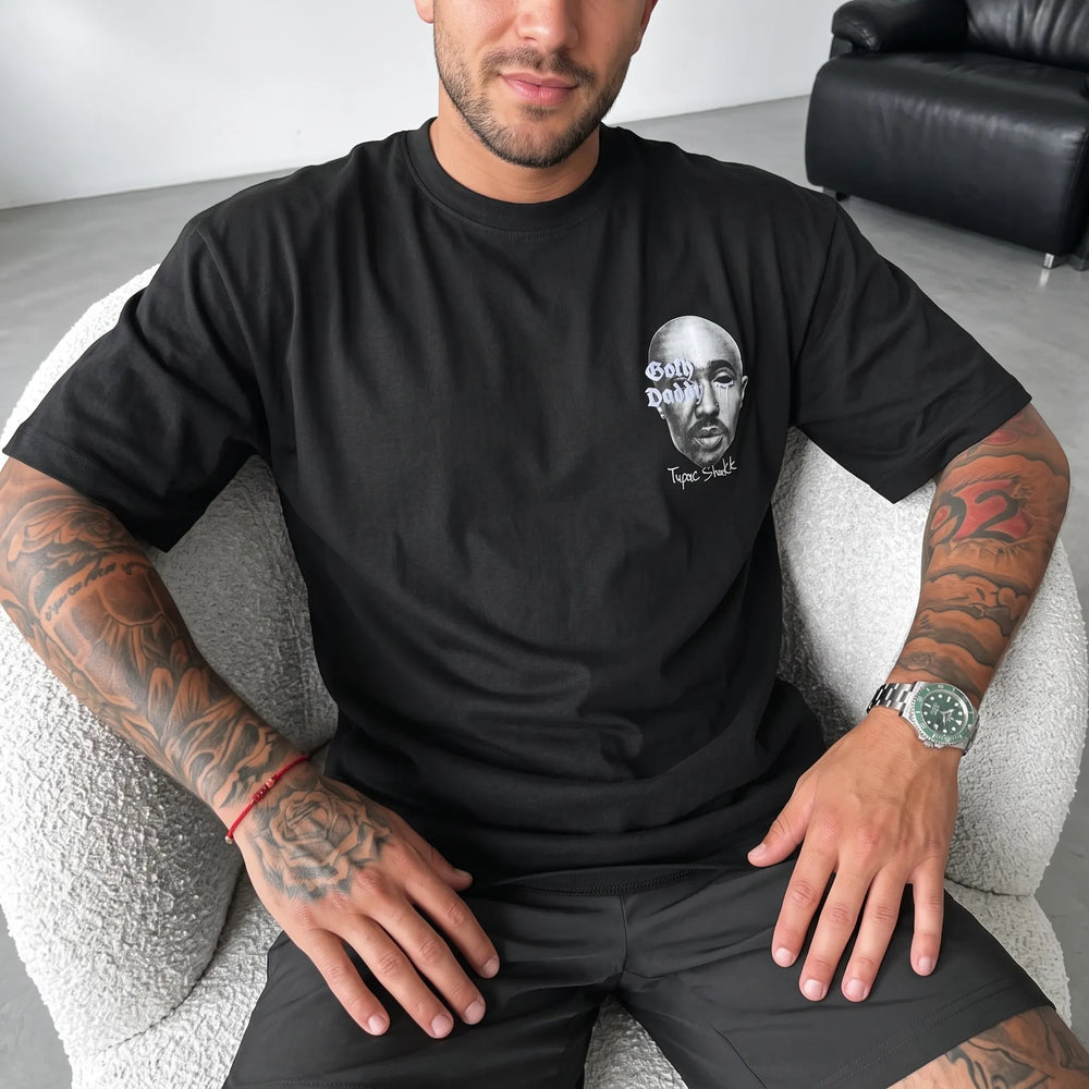 Unisex West Coast Legend Print Short-Sleeve T-Shirt