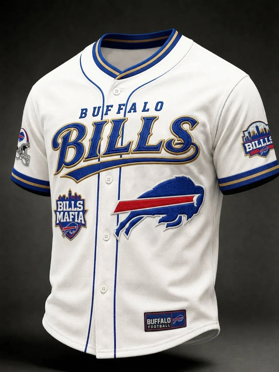 Men's Football Fan Print Sports Jersey