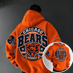 Rugby-print Hoodie