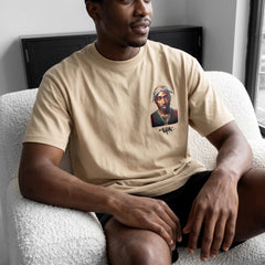 Unisex West Coast Legend Print Short-Sleeve T-Shirt
