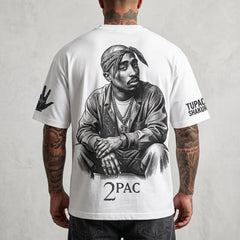 Unisex West Coast Legend Print Short-Sleeve T-Shirt