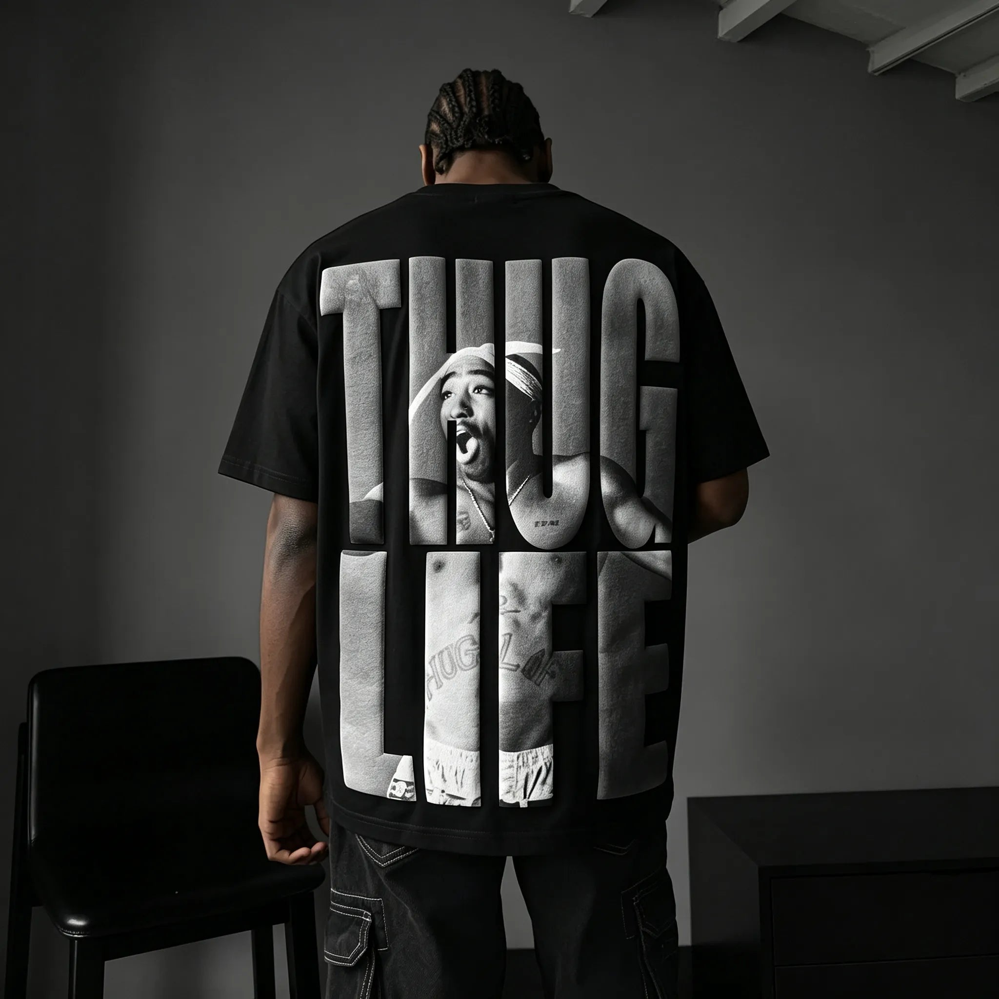 Unisex West Coast Legend Print Short-Sleeve T-Shirt