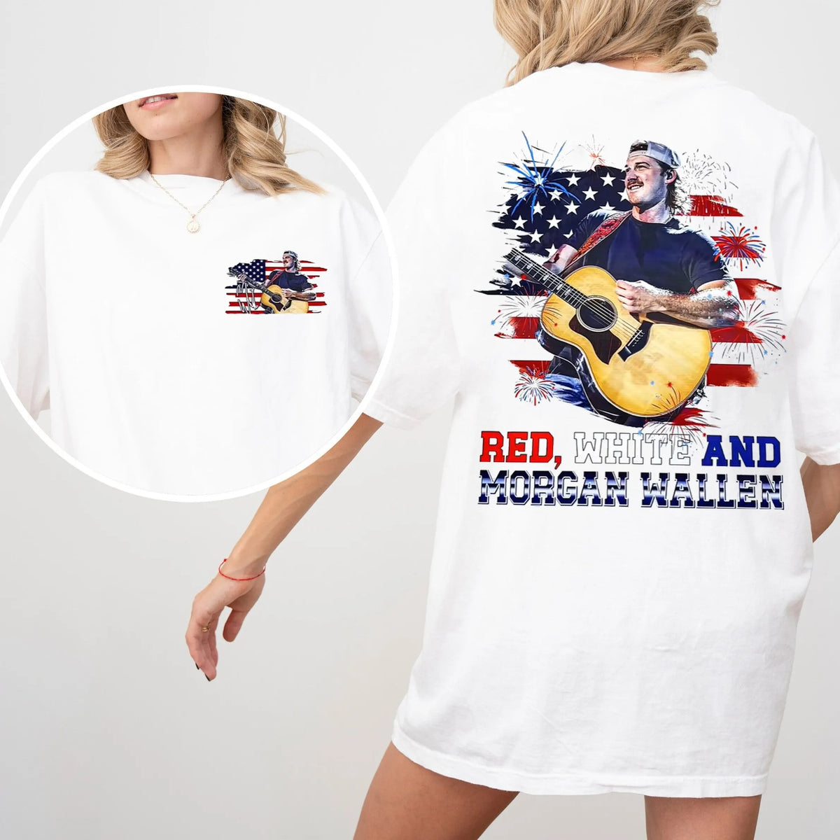 Morgan Wallen Fans 4th of July Unisex T-shirt