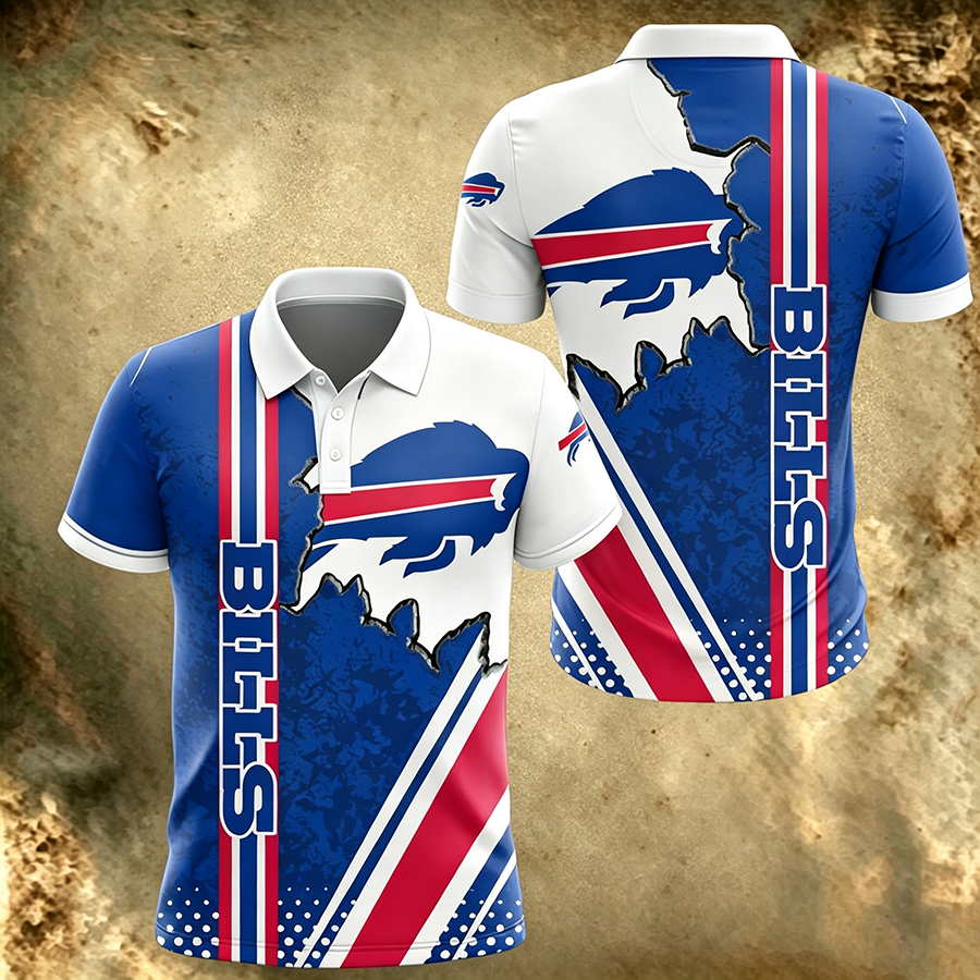 Men Sports Team Graphic Short Sleeve Polo