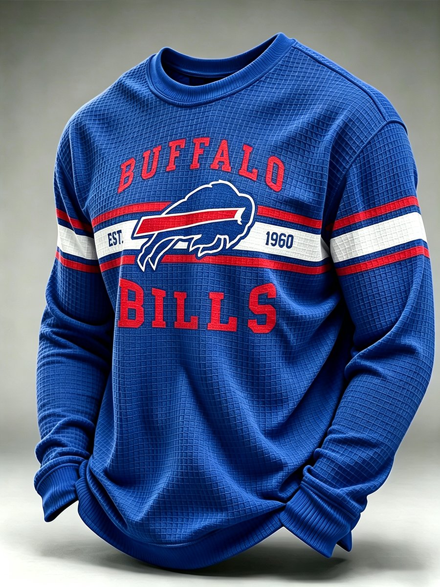 Men's Long-Sleeved Football Fan Top