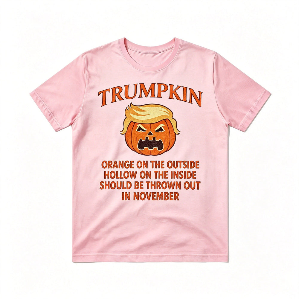 Trumpkin Funny Pumpkin Halloween Graphic T‑Shirt
