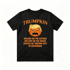 Trumpkin Funny Pumpkin Halloween Graphic T‑Shirt