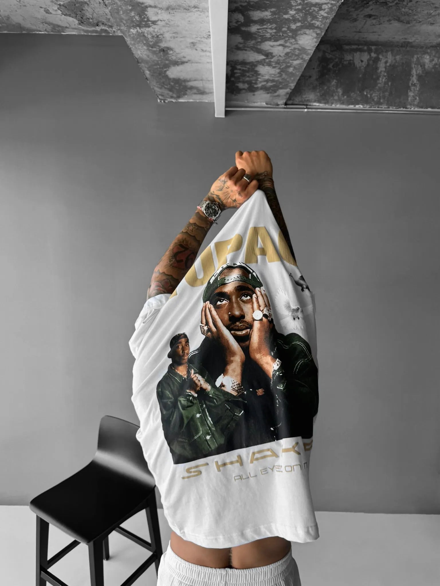 Unisex West Coast Legend Print Short-Sleeve T-Shirt