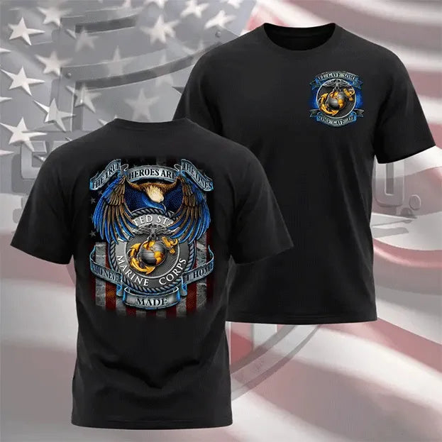 USMC Marine Corps Memorial Shirt Some Gave All Tribute Military T Shirt