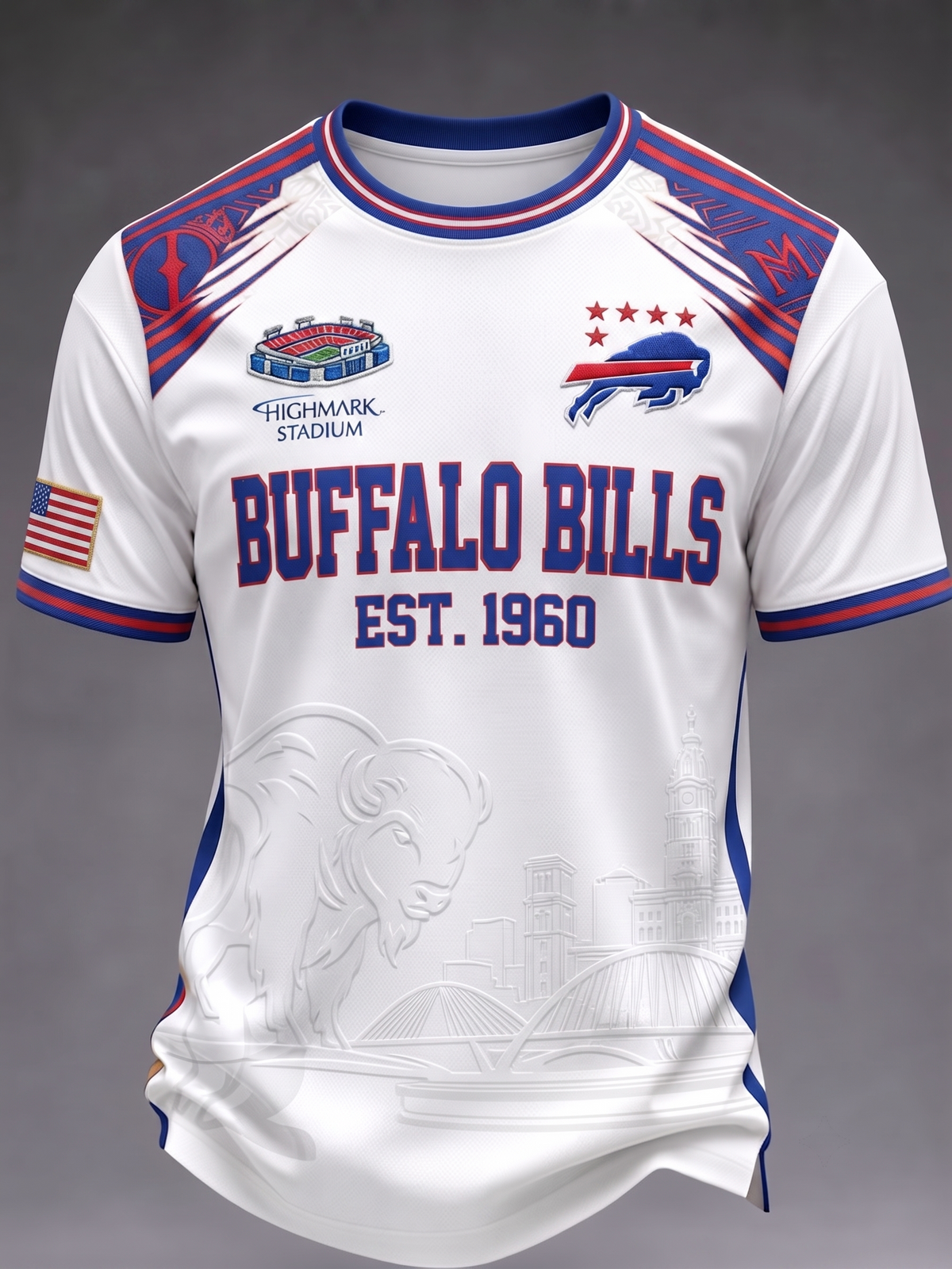 Men's Football Fan Team Short-Sleeve T-Shirt