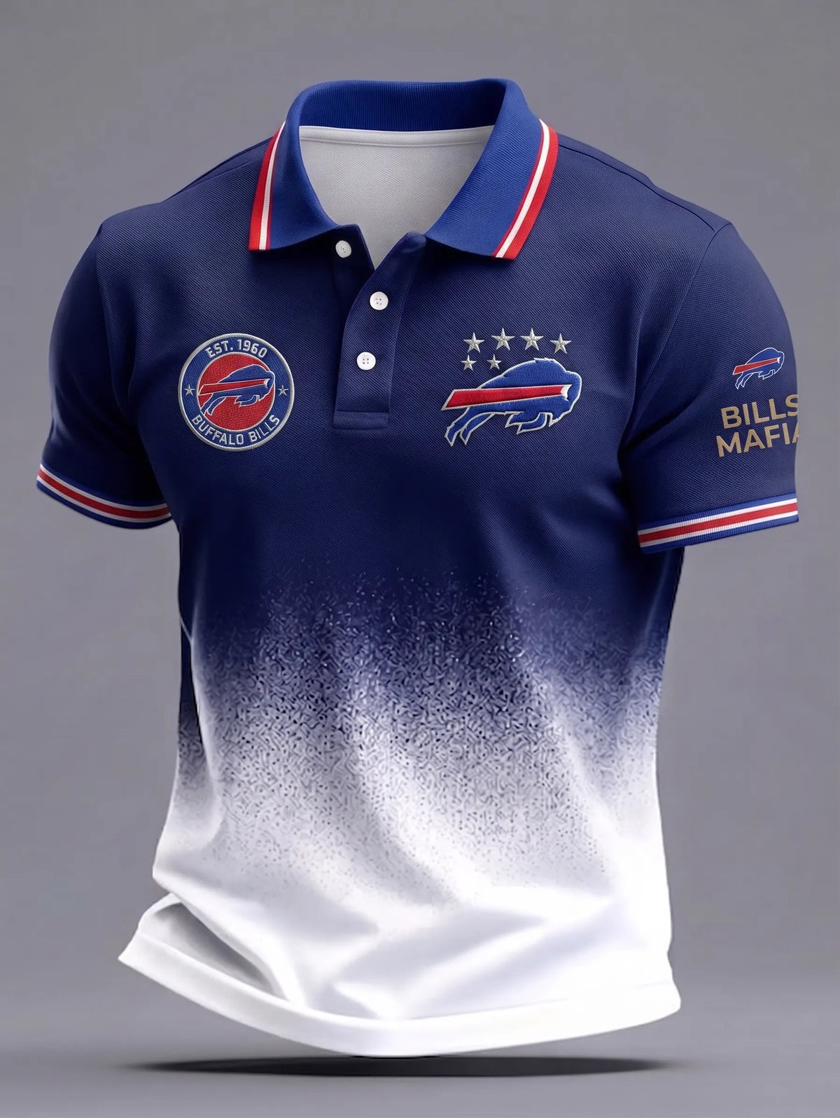 Men's Football Team Short-Sleeve Polo Shirt