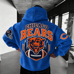 Rugby-print Hoodie