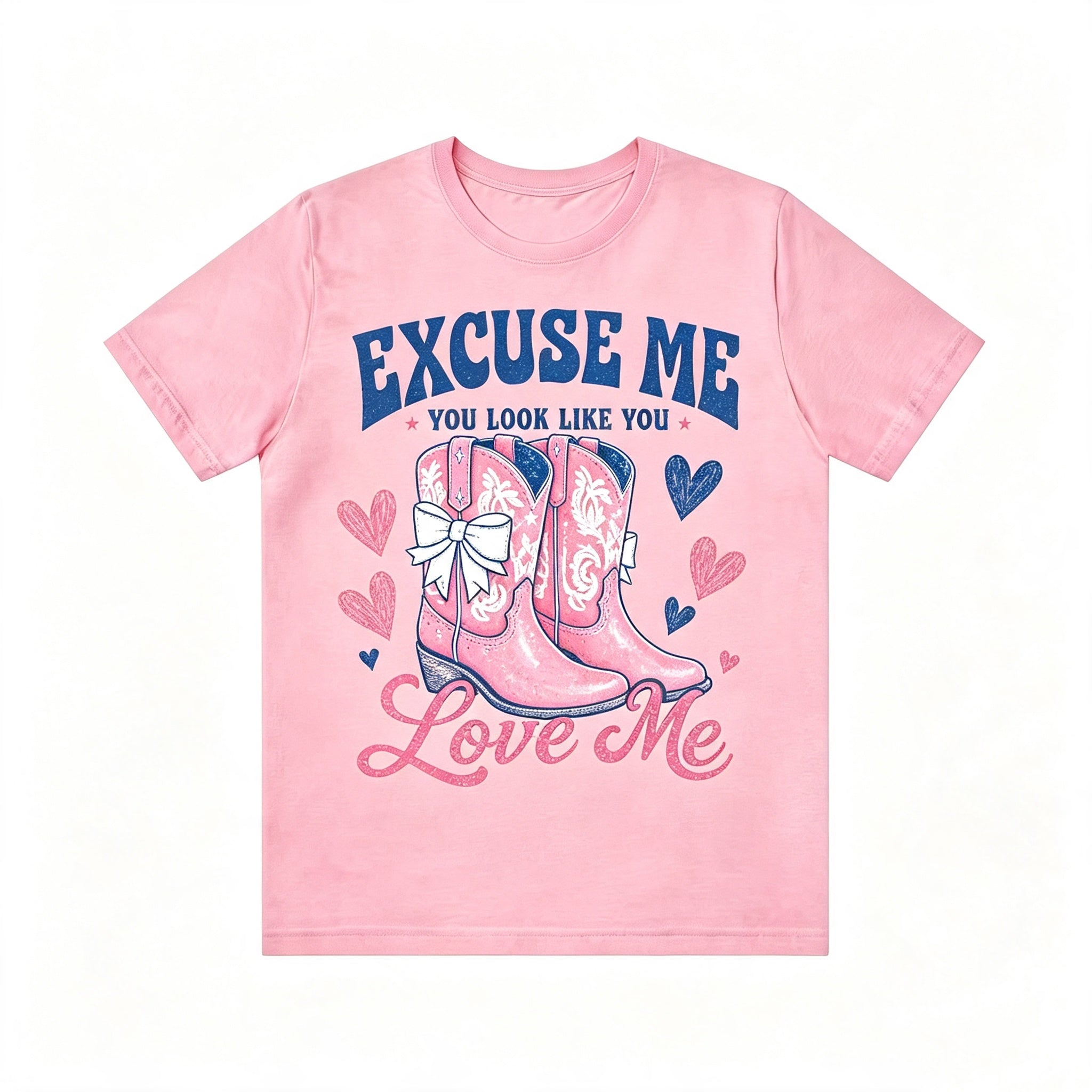 Western Cowgirl Love Quote Cowboy Boots Graphic Tee