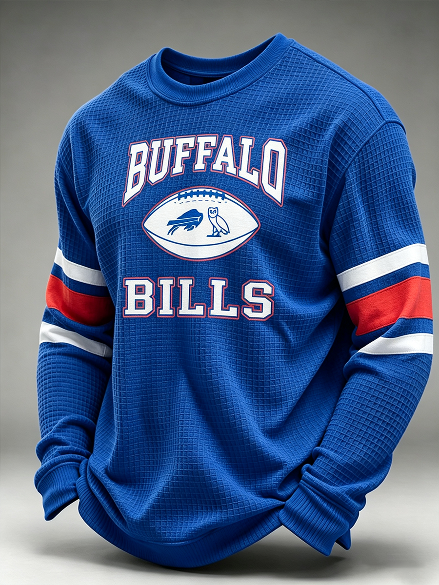 Men's Long-Sleeved Football Fan Top