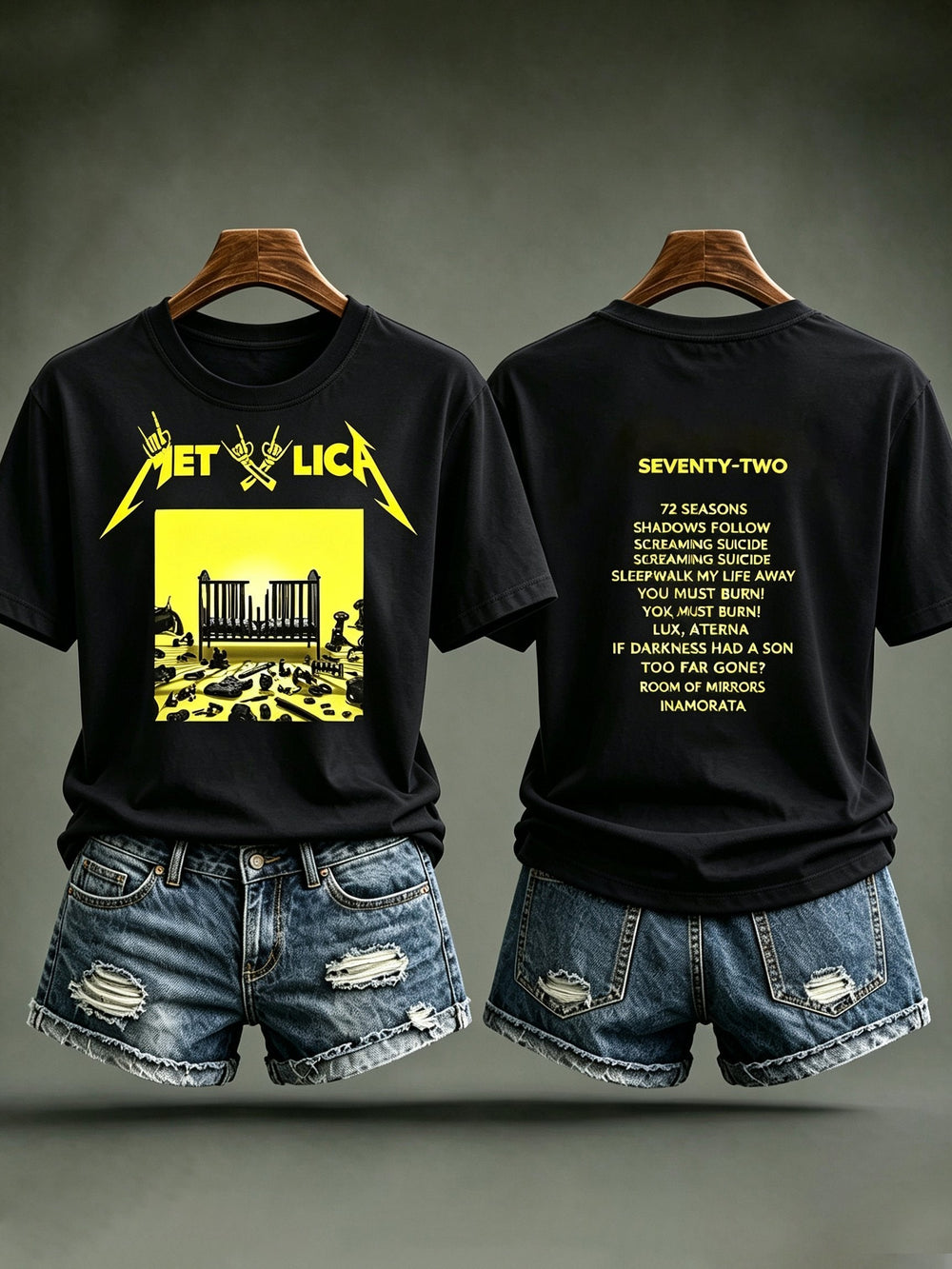 Women's Musical Tour Casual Printed Crew Neck T-shirt
