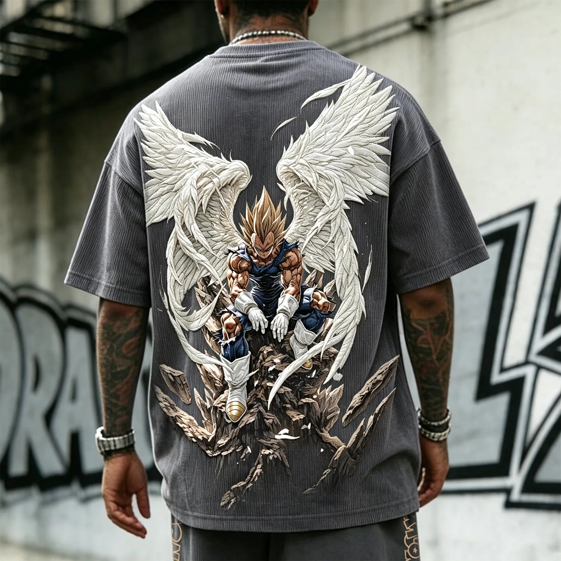 Unisex Anime Inspired Vintage T-Shirt