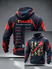 Men's Music Tour Graphic Hoodie