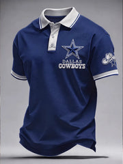 Men's Football Fan Polo Shirt
