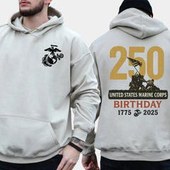 Marines 250th Birthday Hoodie