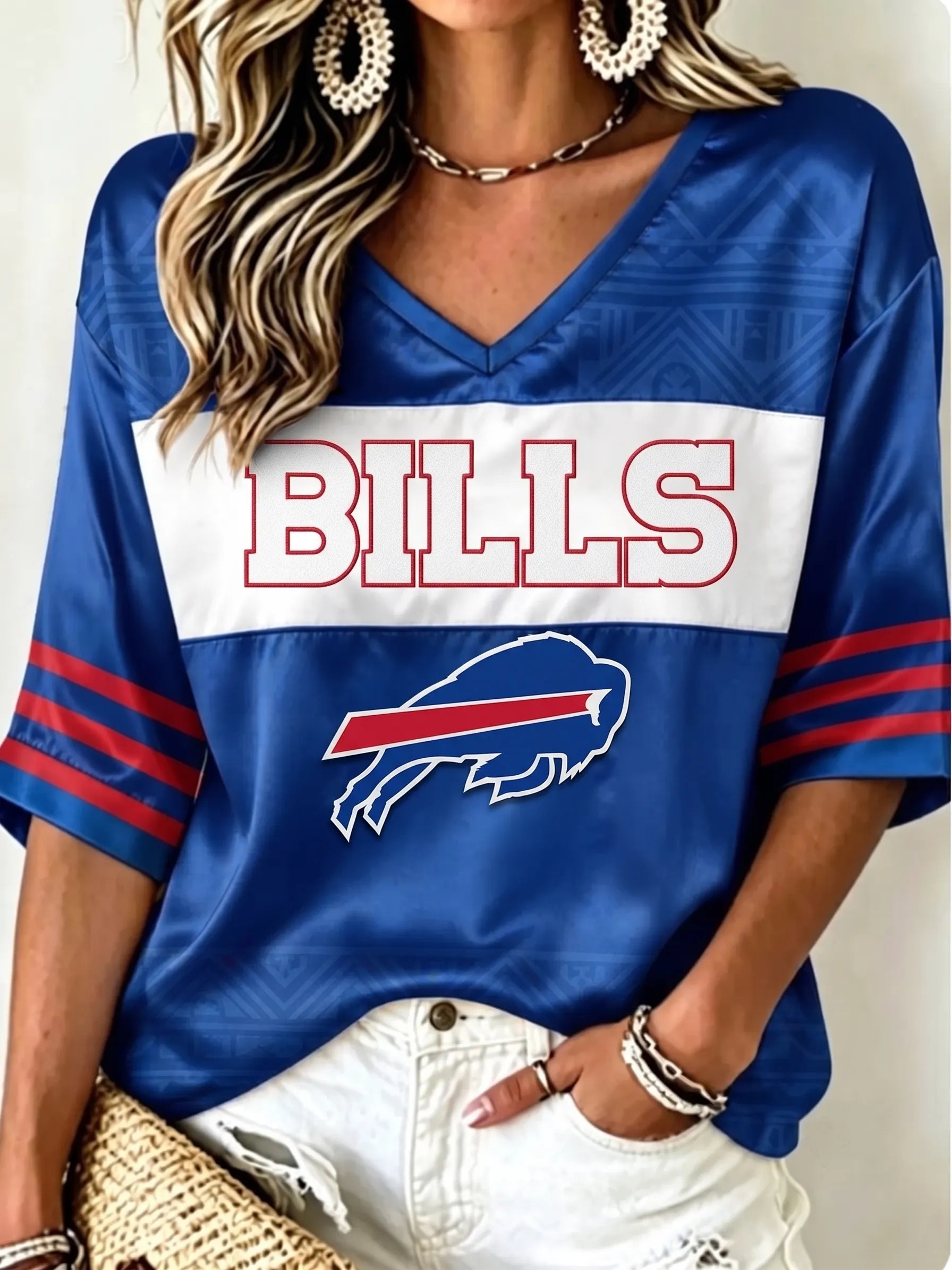 Women's Football Fans Art Print Top