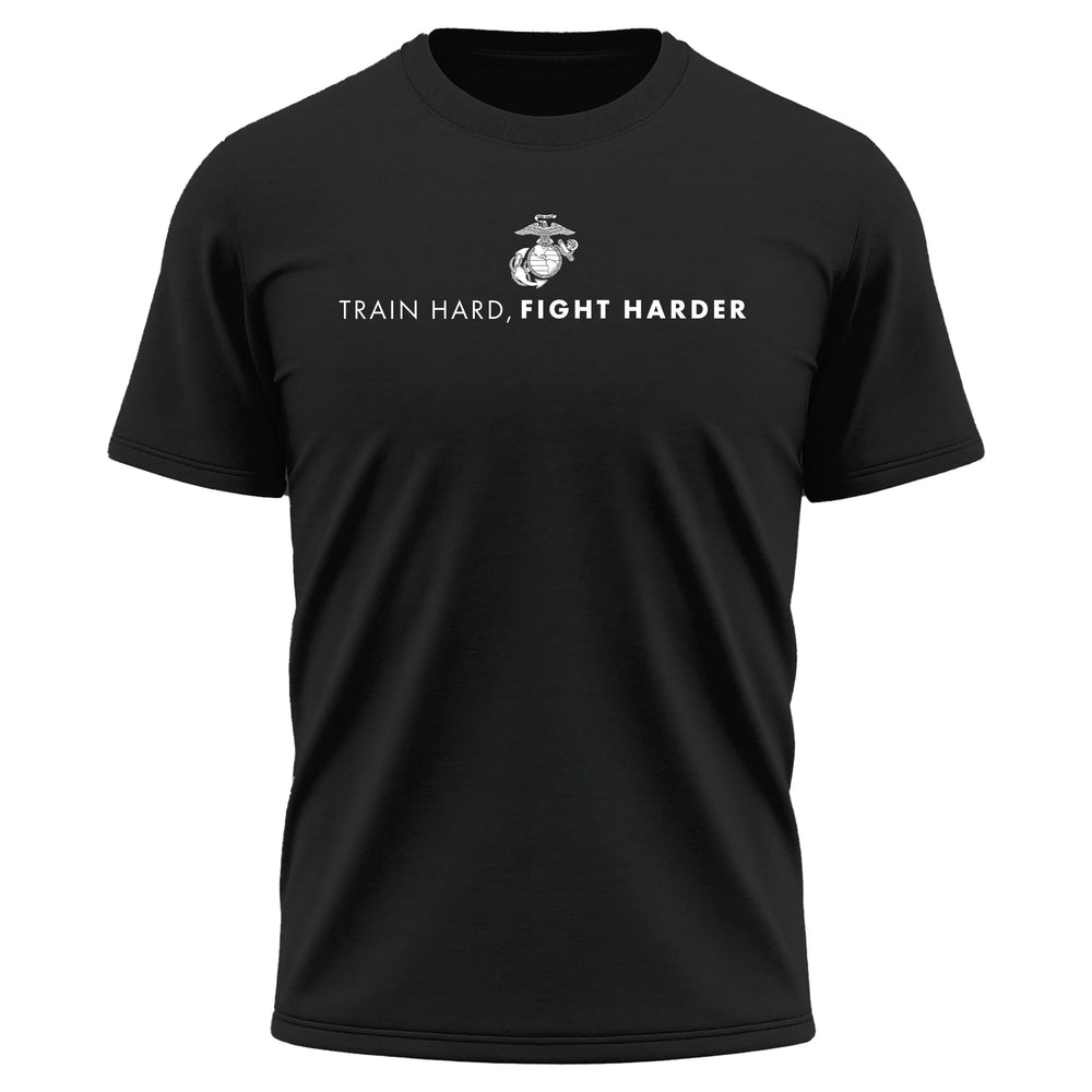Marines "Train Hard, Fight Harder" Performance shirt United States Marine Corps Pride ,Made in USA