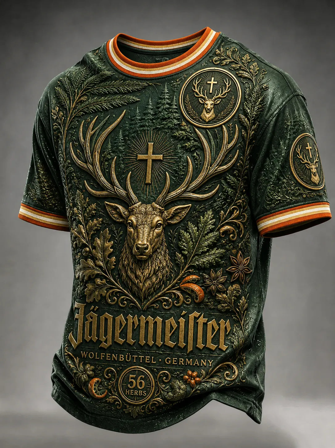 Men's Beer Print T-Shirt