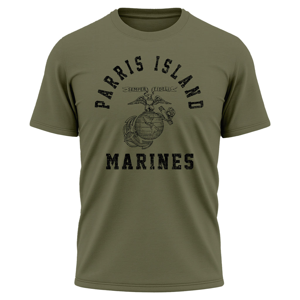 USMC Old School Parris Island Training T-shirt