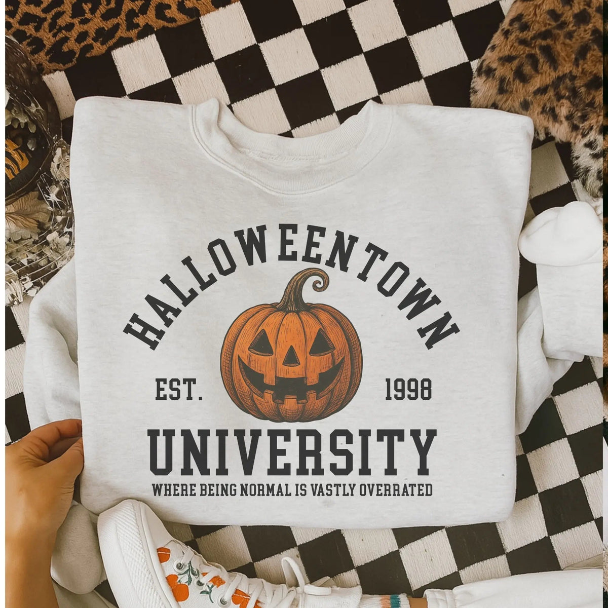 Halloween Town University Pumpkin Sweatshirt