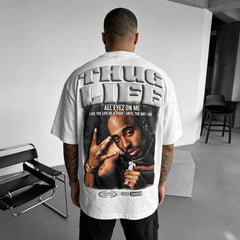 Unisex West Coast Legend Print Short-Sleeve T-Shirt