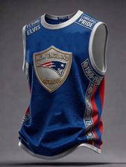 Men's Football Print Tank Top