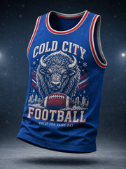 Men's Football Print Tank Top