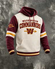 Men's Football-Print Hoodie