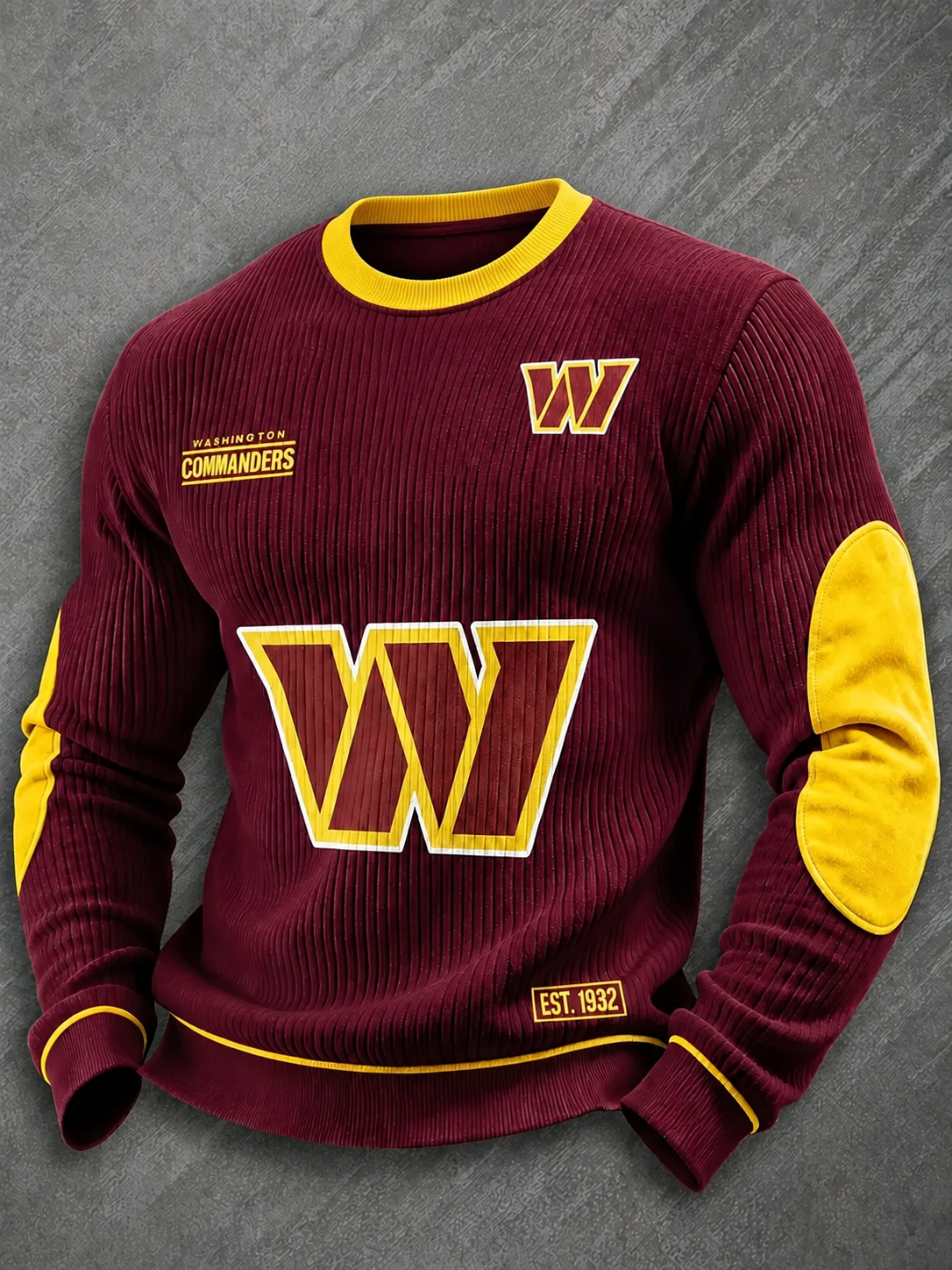 Men's Football Print Sweatshirt