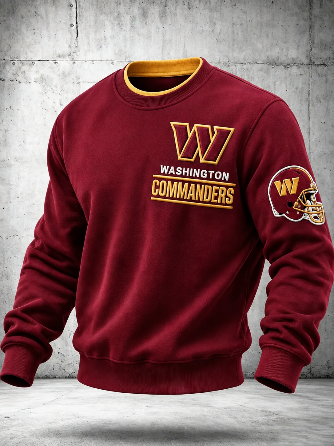 Men's Football Print Sweatshirt