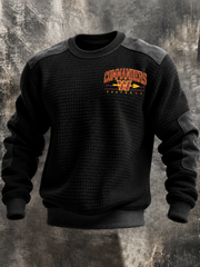 Men's Football Print Sweatshirt