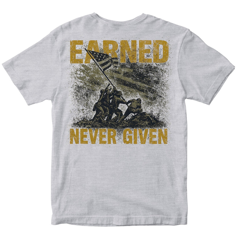 Marines Earned Never Given Iwo Jima T-Shirt